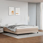 JUNG Vida Boxspringbettgestell Cappuccino-Braun 180x200 cm Kunstleder