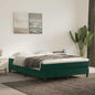 JUNG Vida Boxspringbettgestell Dunkelgrün 140x190 cm Samt