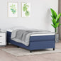 JUNG Vida Boxspringbettgestell Blau 90x200 cm Stoff