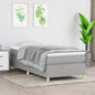 JUNG Vida Boxspringbettgestell Hellgrau 90x190 cm Stoff