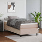 JUNG Vida Boxspringbettgestell Cappuccino-Braun 90x190 cm Kunstleder