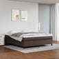 JUNG Vida Boxspringbettgestell Braun 160x200 cm Kunstleder