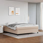 JUNG Vida Boxspringbettgestell Cappuccino-Braun 180x200 cm Kunstleder