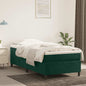 JUNG Vida Boxspringbettgestell Dunkelgrün 80x200 cm Samt