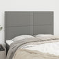 JUNG Vida Kopfteil Dunkelgrau 144 x 5 x 118/128 cm Stoff