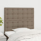 JUNG Vida Kopfteil Taupe 90x5x118/128 cm Stoff