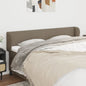 JUNG Vida Kopfteil mit Ohren Taupe 183x23x78/88 cm Stoff