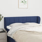 JUNG Vida Kopfteil mit Ohren Blau 147x23x78/88 cm Stoff