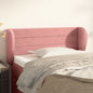 JUNG Vida Kopfteil mit Ohren Rosa 103x23x78/88 cm Samt