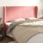 JUNG Vida Kopfteil mit Ohren Rosa 203x23x118/128 cm Samt