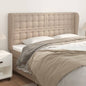 JUNG Vida Kopfteil mit Ohren Cappuccino-Braun 183x23x118/128cm Kunstleder
