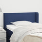 JUNG Vida Kopfteil mit Ohren Blau 93x16x78/88 cm Stoff