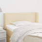 JUNG Vida Kopfteil mit Ohren Creme 103x16x78/88 cm Stoff