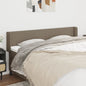 JUNG Vida Kopfteil mit Ohren Taupe 203x16x78/88 cm Stoff