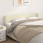 JUNG Vida Kopfteil mit Ohren Creme 163x16x78/88 cm Kunstleder