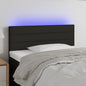 JUNG Vida LED Kopfteil Schwarz 80x5x78/88 cm Stoff