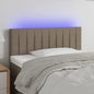 JUNG Vida LED Kopfteil Taupe 80x5x78/88 cm Stoff