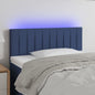 JUNG Vida LED Kopfteil Blau 100x5x78/88 cm Stoff