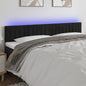 JUNG Vida LED Kopfteil Schwarz 200x5x78/88 cm Samt