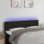 JUNG Vida LED Kopfteil Schwarz 144x5x78/88 cm Stoff