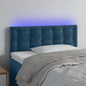 JUNG Vida LED Kopfteil Dunkelblau 80x5x78/88 cm Samt