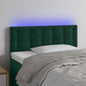 JUNG Vida LED Kopfteil Dunkelgrün 90x5x78/88 cm Samt