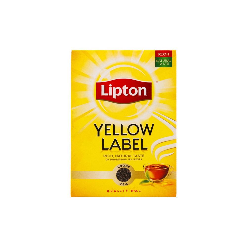 Lipton Yellow Label Teegetränk 150g Heißgetränk