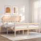 JUNG Vida Seniorenbett mit Kopfteil 160x200 cm Massivholz