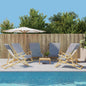 JUNG Vida Strandtücher 6 Stk. Grau 60x135 cm Stoff 400 GSM