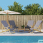 JUNG Vida Strandtücher 4 Stk. Anthrazit 60x135 cm Stoff 400 GSM