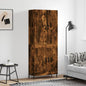 JUNG Vida Highboard Räuchereiche 69,5x34x180 cm Holzwerkstoff