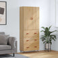 JUNG Vida Highboard Sonoma-Eiche 69,5x34x180 cm Holzwerkstoff