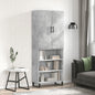 JUNG Vida Highboard Betongrau 69,5x34x180 cm Holzwerkstoff