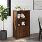 JUNG Vida Highboard Braun Eichen-Optik 62x32x103,5 cm Holzwerkstoff