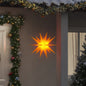 JUNG Vida LED-Weihnachtsstern Faltbar Gelb 43 cm