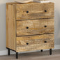 JUNG Vida Beistellschrank 60x33x75 cm Massivholz Mango