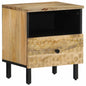 JUNG Vida Nachttisch 40x33x46 cm Massivholz Mango