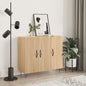 JUNG Vida Sideboard Sonoma-Eiche 90x34x80 cm Holzwerkstoff