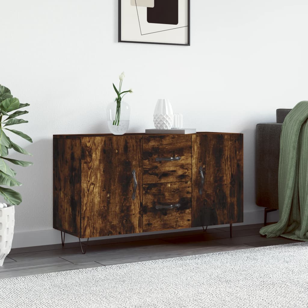 JUNG Vida Sideboard Räuchereiche 100x36x60 cm Holzwerkstoff