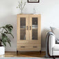 JUNG Vida Highboard Sonoma-Eiche 69,5x31x115 cm Holzwerkstoff