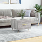 JUNG Vida Couchtisch Grau Sonoma 50x50x40 cm Holzwerkstoff