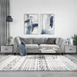 JUNG Vida Couchtische 2 Stk. Grau Sonoma 50x50x40 cm Holzwerkstoff