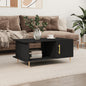 JUNG Vida Couchtisch Schwarz 90x50x40 cm Holzwerkstoff