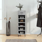 JUNG Vida Schuhschrank Betongrau 30x35x105 cm Holzwerkstoff