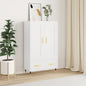 JUNG Vida Highboard Weiß 69,5x31x115 cm Holzwerkstoff