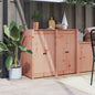 JUNG Vida Türen für Outdoor-Küche 2 Stk. 50x9x82 cm Massivholz Douglasie