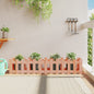 JUNG Vida Hochbeet Lattenzaun-Design 150x30x30 cm Massivholz Douglasie
