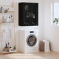 JUNG Vida Wandschrank Schwarz 69,5x34x90 cm