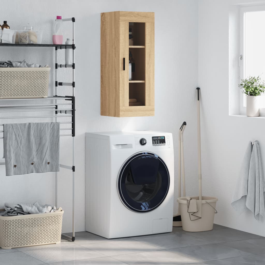 JUNG Vida Wandschrank Sonoma-Eiche 34,5x34x90 cm