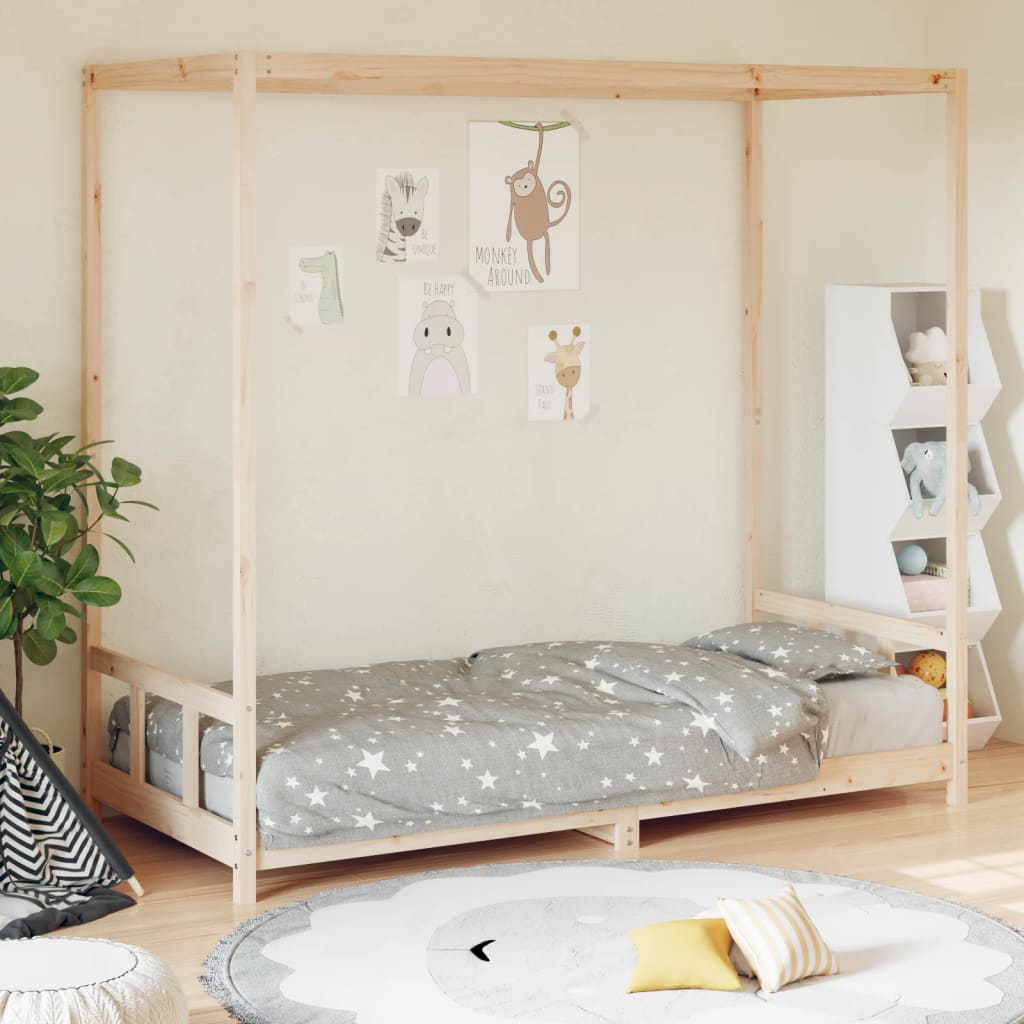 JUNG Vida Kinderbett 90x200 cm Massivholz Kiefer